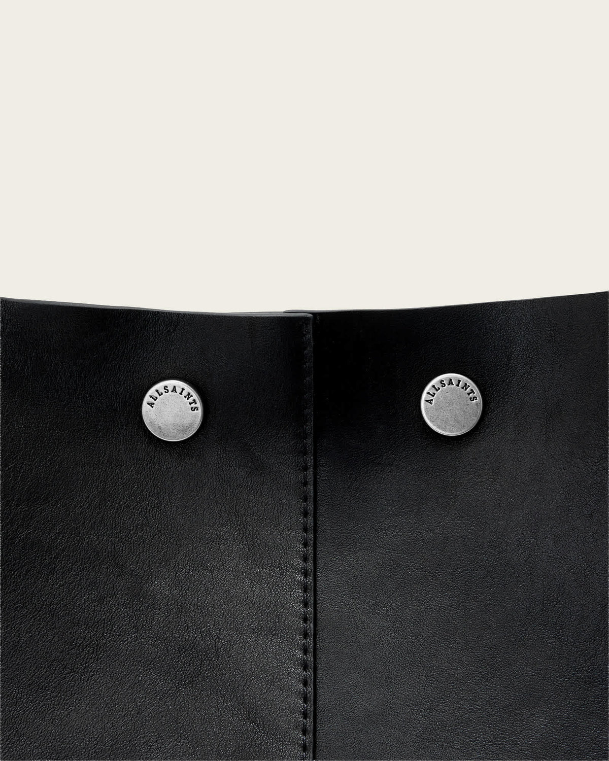 Rosalie Large Leather Tote Bag Black