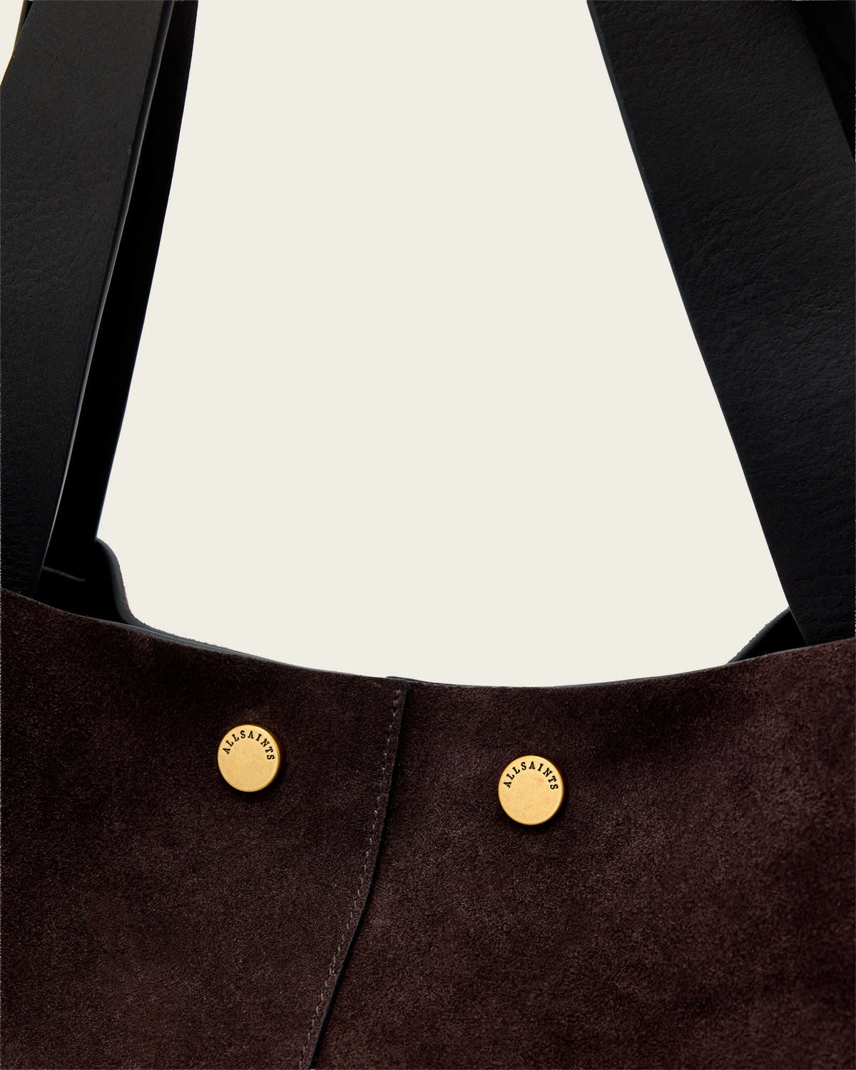 Rosalie Large Suede Tote Bag BURNT UMBER RED