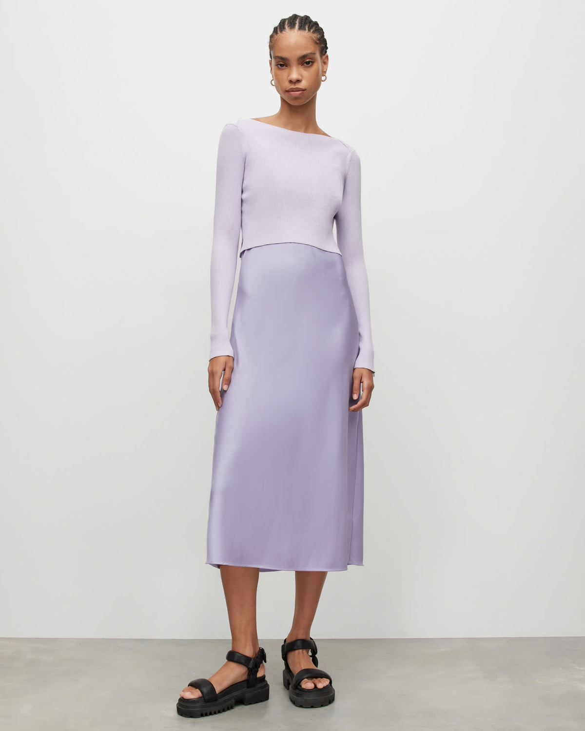 Hera 2-In-1 Dress Lilac