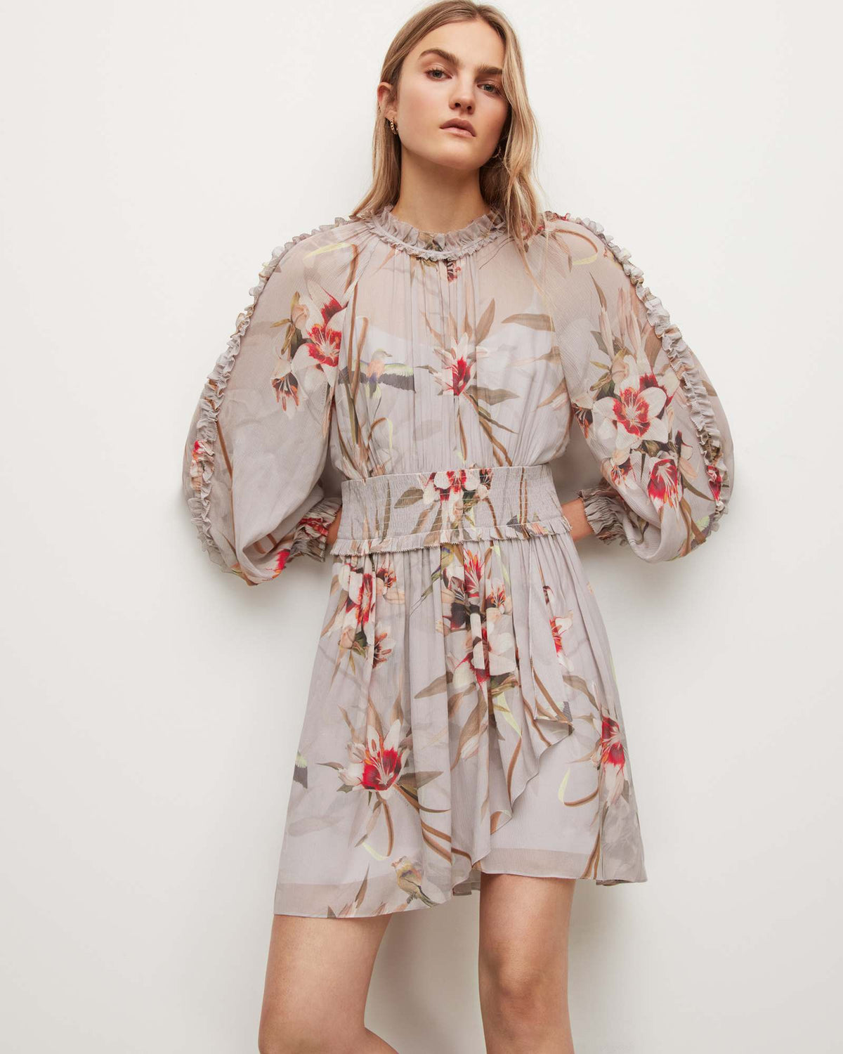 Thallo Kuroyuri Mini Dress Pink