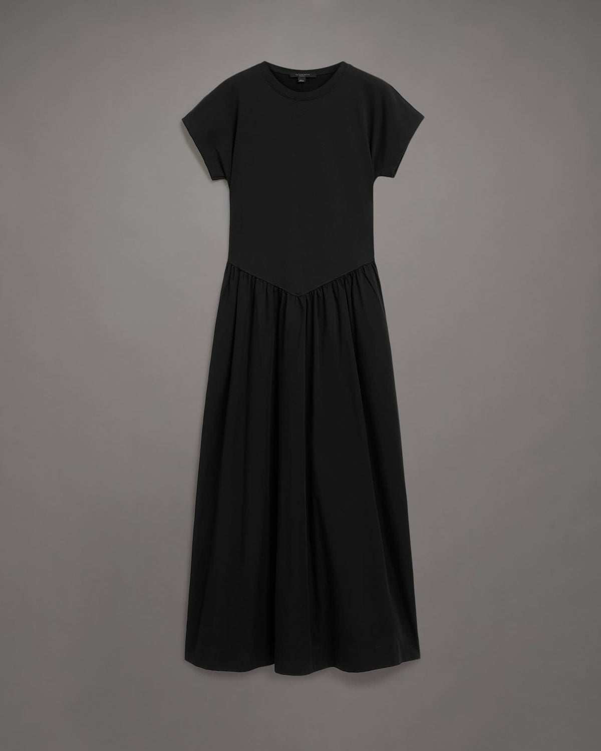 Frankie Short Sleeve Maxi Dress Black