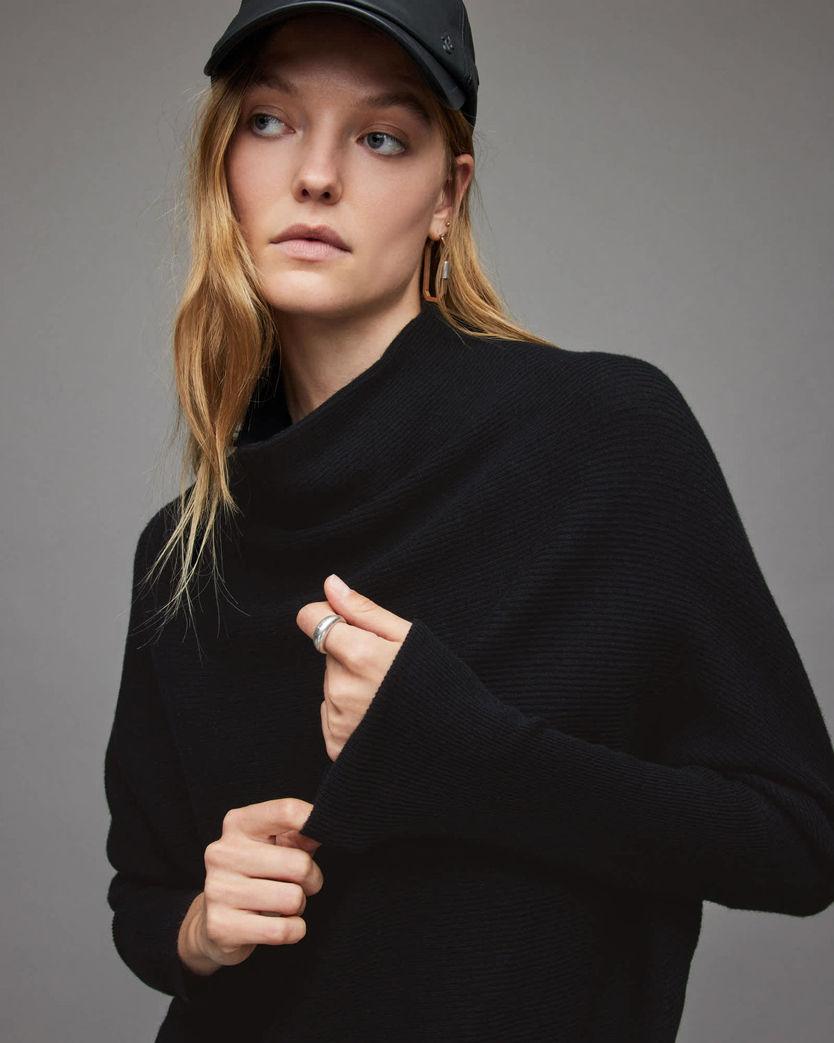 Ridley Cashmere Blend Jumper Black