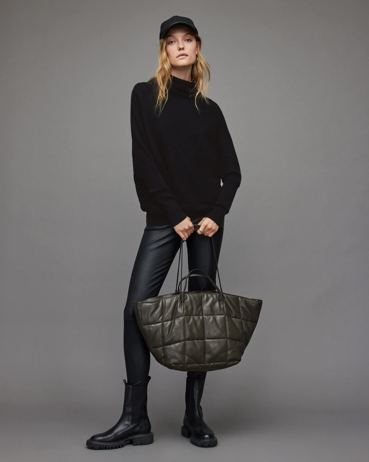 Ridley Cashmere Blend Jumper Black