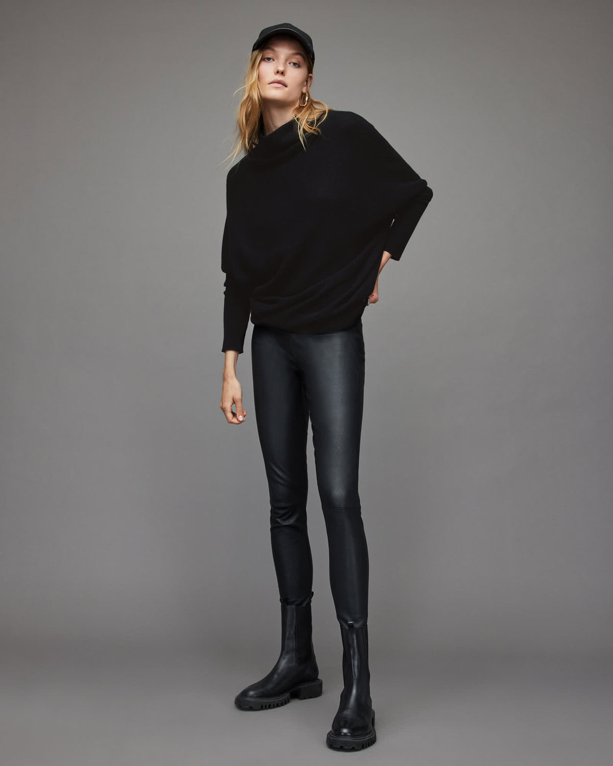 Ridley Cashmere Blend Jumper Black