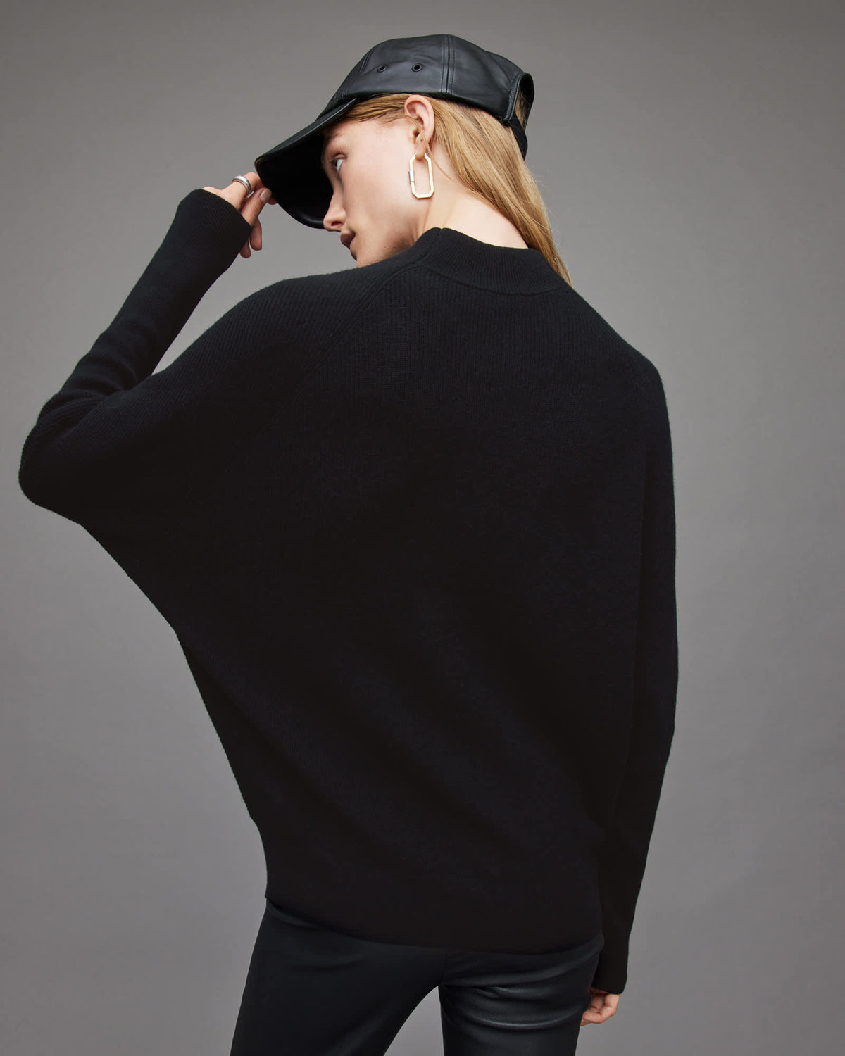 Ridley Cashmere Blend Jumper Black