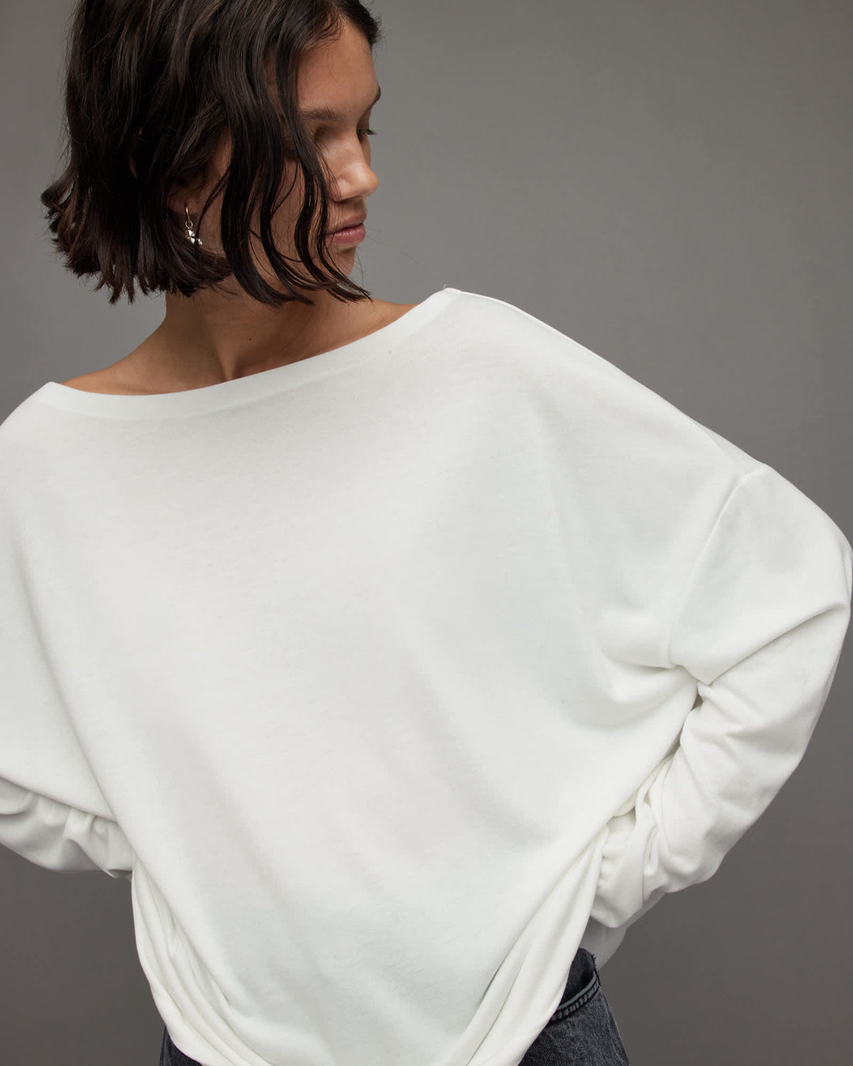 Rita Oversized T-Shirt Chalk White