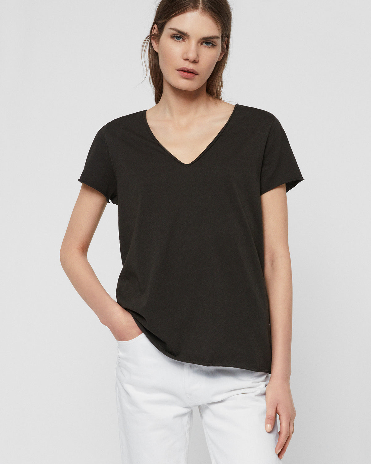 Emelyn V-Neck Tonic T-Shirt