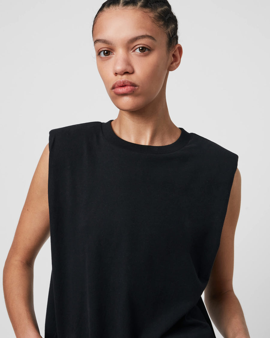 Mika Organic Cotton Tank Black