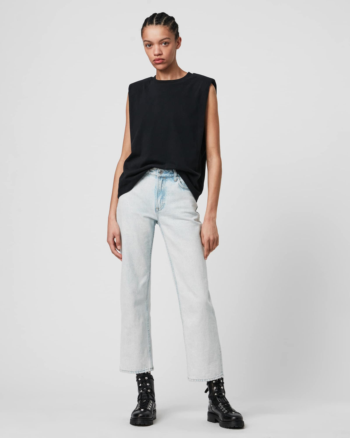Mika Organic Cotton Tank Black