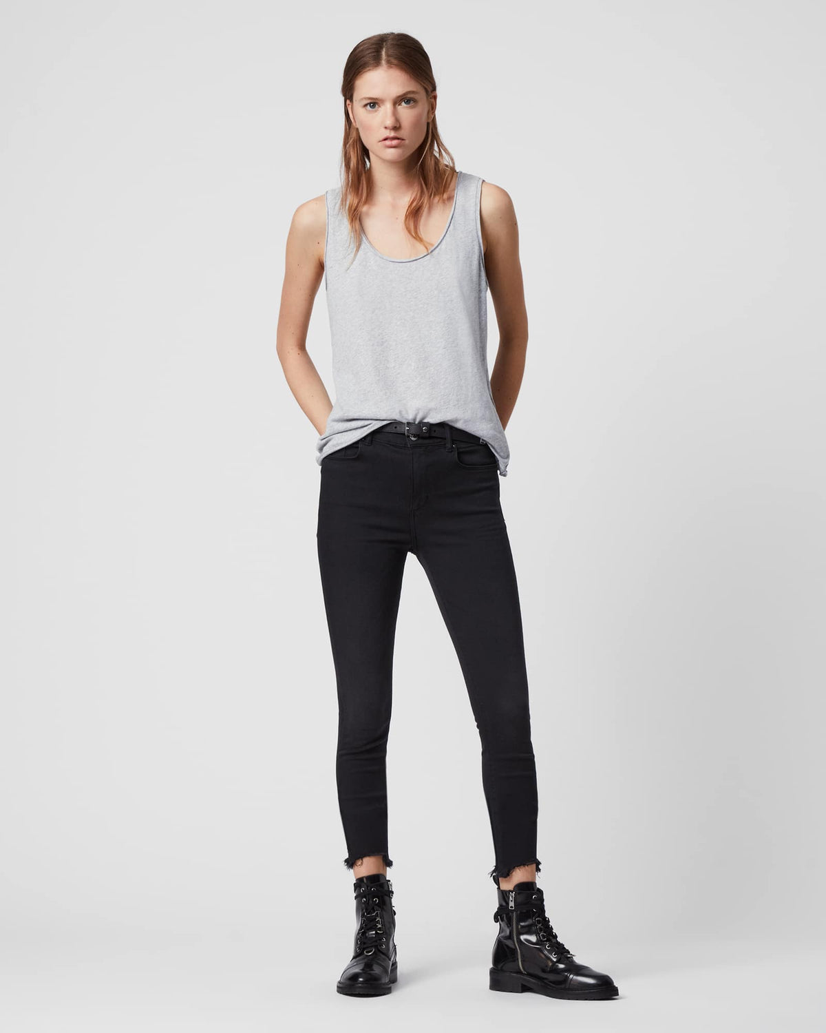 Emelyn Tonic Tank Grey Marl