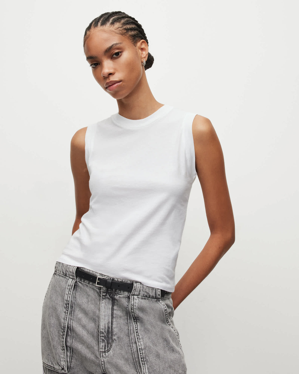 Imogen Tank Optic White