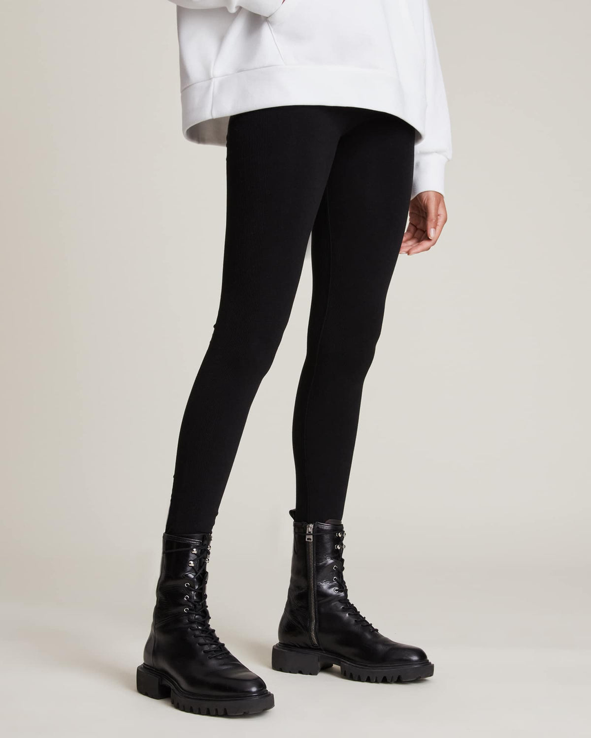 Bri High-Rise Leggings Black