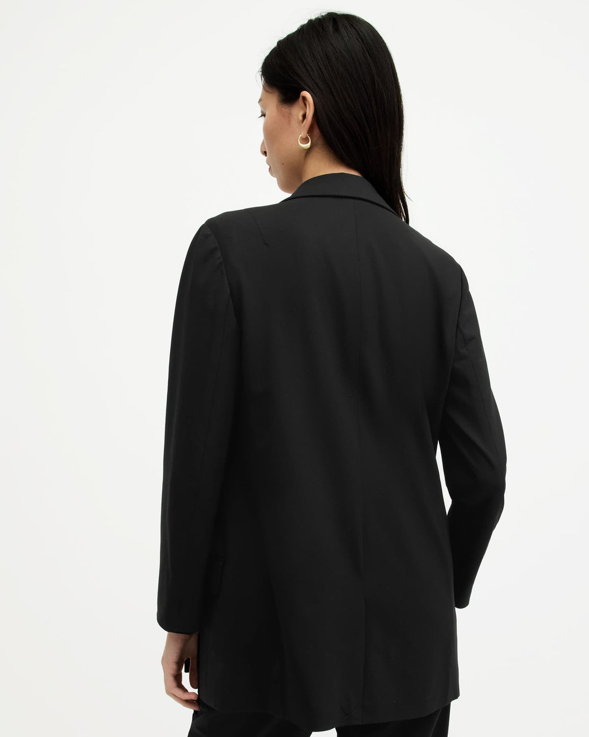 Aleida Jersey Blazer Black
