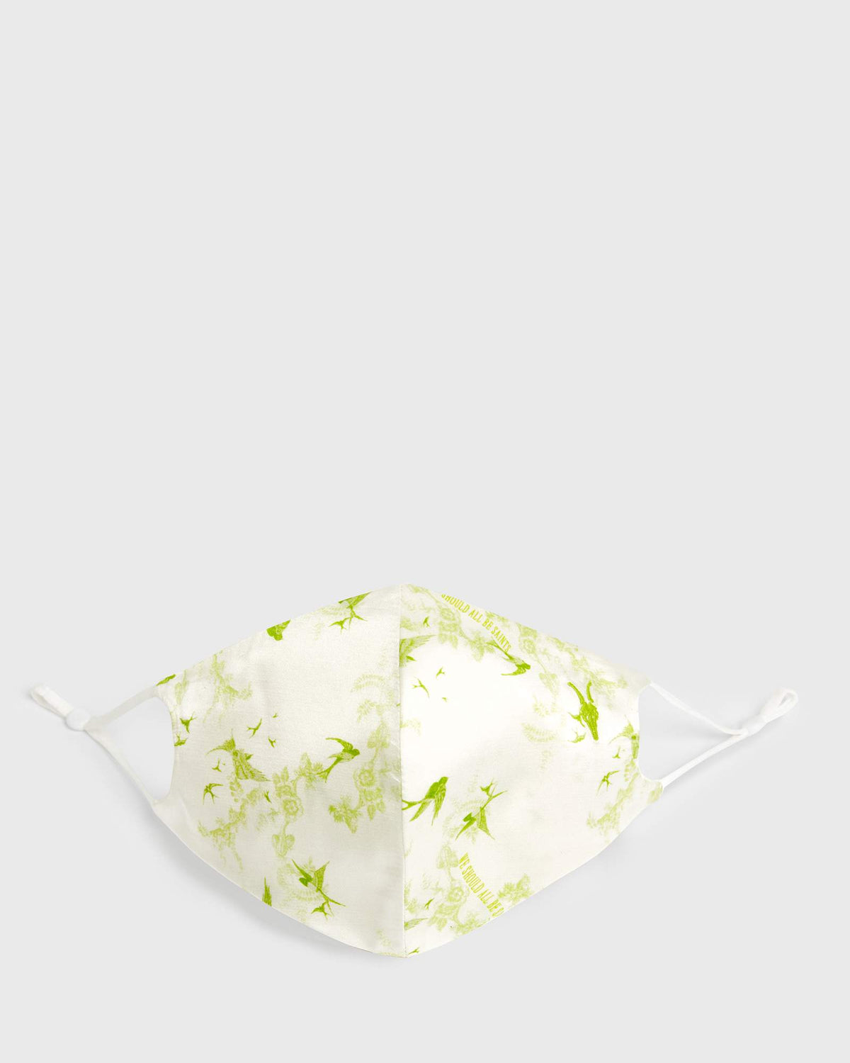 Salvation Silk Blend Face Mask White