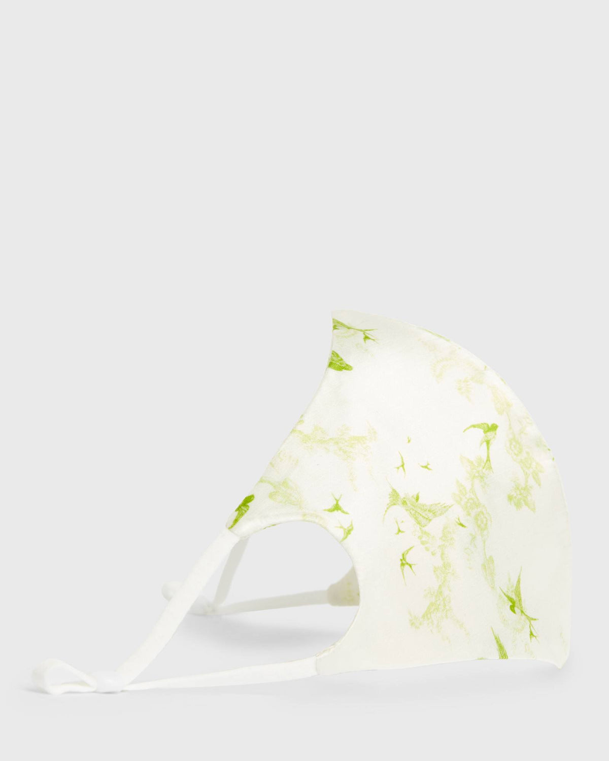 Salvation Silk Blend Face Mask White